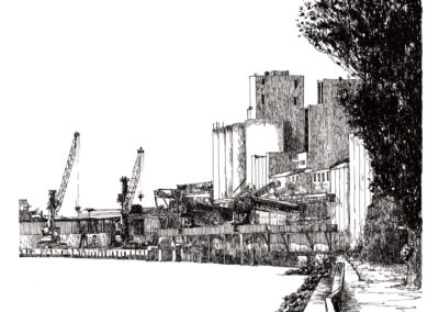 Usines sur l'Adour - Boucau